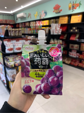 Thạch túi Tarami vị nho