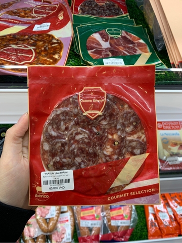Salchichon ham silced- Xúc xích Iberico