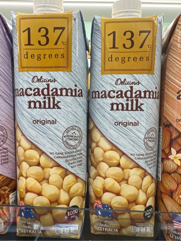 Sữa hạt Macca nguyên chất 137 DEGREES 1000ml