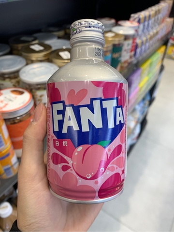 Nước giải khát vị đào trắng Fanta White Peach 300ml