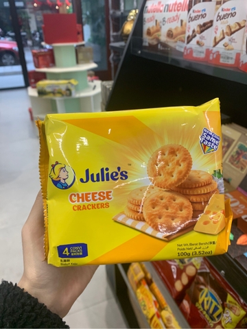 Bánh Cracker phô mai Julie's - 100g