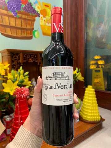 Rượu vang đỏ Chateau Verdus Merlot