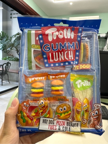 Kẹo dẻo tổng hợp (Trolli Gummi Candy - Gummi Lunch) 77g