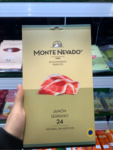 Thịt heo muối Serano 24