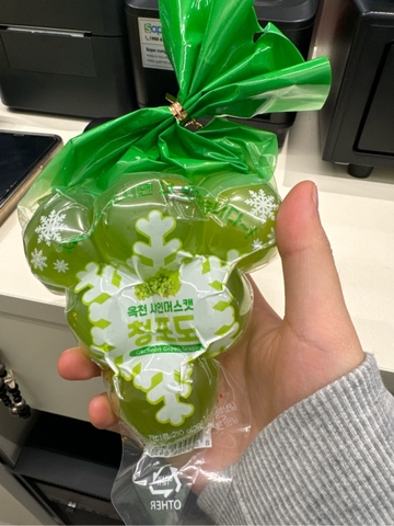 Thạch nho xanh nổ