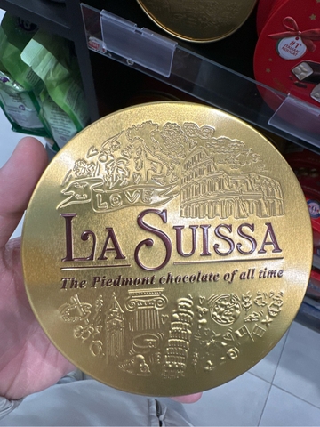 Hộp Socola đen trứng mini La Suissa - 115g