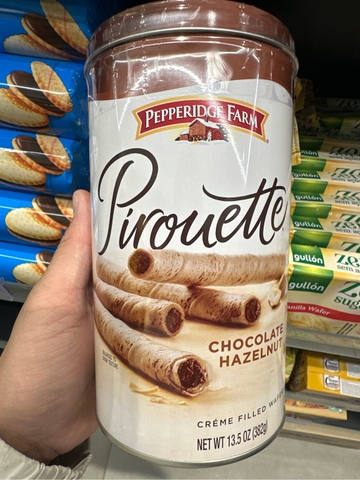 Bánh ống điếu vị Socola hạt dẻ hiệu Pepperidge Farm - 382g