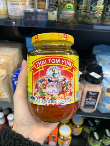 Gia vị lẩu Thái Tom Yum Thái Lan 454g - nắp vàng
