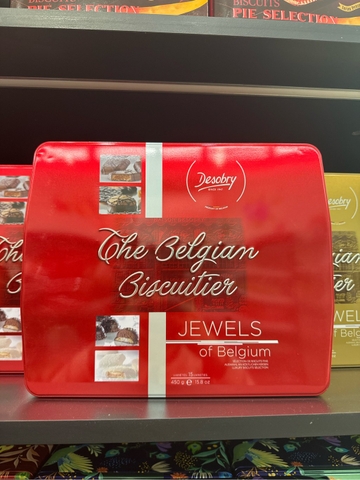 Desobry The Belgian Biscuitier Jewels - Hộp Đỏ 450g