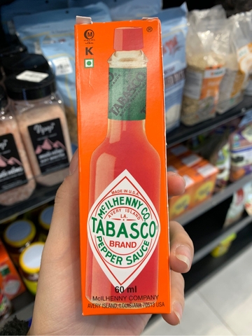 Sốt ớt đỏ hiệu TABASCO 60ml
