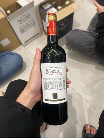 Rượu vang đỏ Chateau Merlet Bordeaux