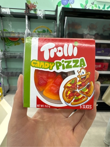 Kẹo dẻo hình Pizza (Trolli Gummi Candy - Candy Pizza) 15.5g