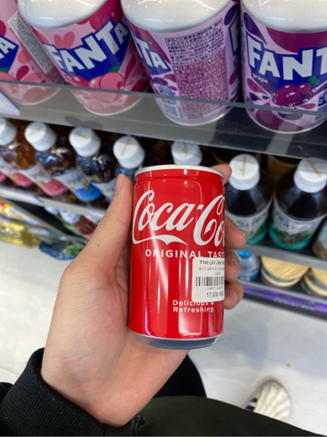 Nước giải khát coca nguyên vị 160ml