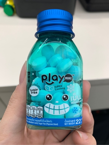 Kẹo the siêu mát lạnh hương bạc hà Playmore - 22g