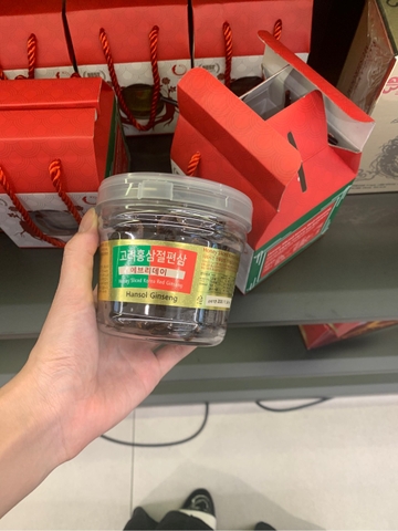 Mứt sâm lát tẩm mật ong hũ nhựa - 200g