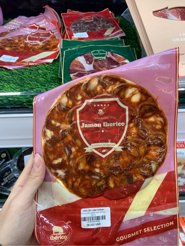 Chorizo ham silced- Xúc xích cay Iberico