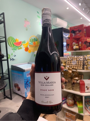 Rượu vang đỏ Village maria private bin pinot noir marlborough