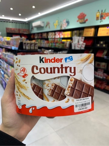 Kinder Country 9 riegel - 211,5g