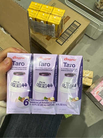 Sữa Tiệt Trùng Vị Khoai Môn - Taro Flavored Milk Drink
