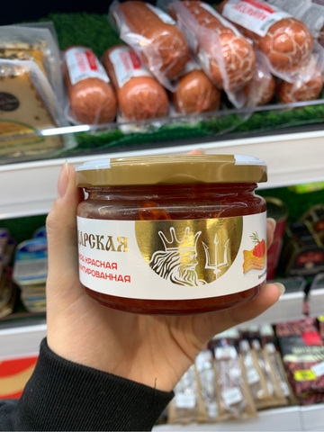 Trứng cá đỏ 220g Tsar Caviar Europrom
