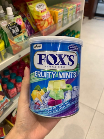 KẸO FOX'X TRÁI CÂY BẠC HÀ - 170G