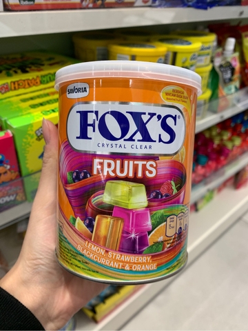 KẸO FOX'S TRÁI CÂY HỖN HỢP 4 LOẠI - 170G