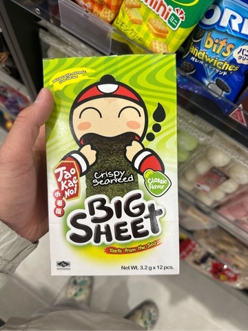 Rong biển TKN BIG SHEET vị truyền thống 3,2g