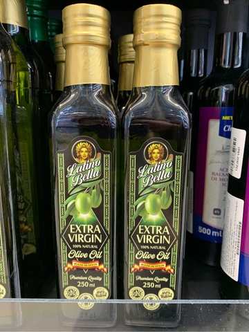 Dầu Extra Virgin hiệu Latino Bella - 250ml