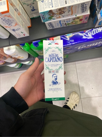 Kem đánh răng Pasta del Capitano 1905 thảo mộc tự nhiên 75ml