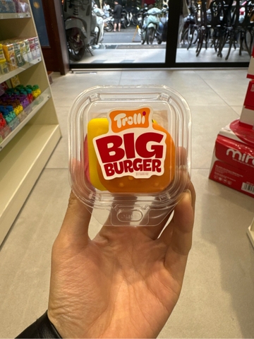 Kẹo dẻo vị trái cây Trolli Big Burger 50g