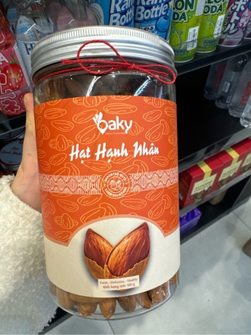 Oaky Almond Kernel Rang Can 450gram