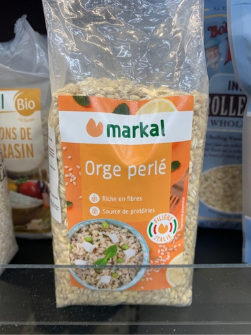 Hạt lúa mạch ngọc trai hữu cơ Markal 500g