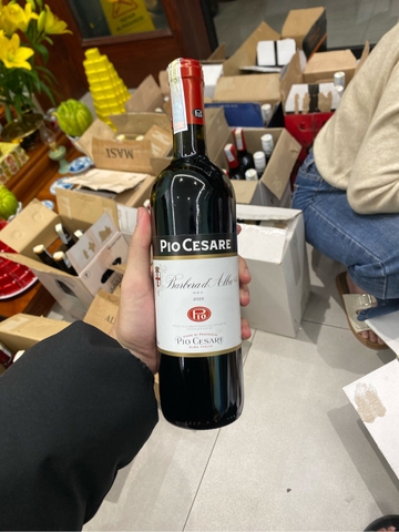 Rượu vang đỏ PIO CESARE Barbera d’Alba