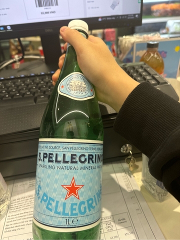 nước khoáng có ga tự nhiên 1L S.pellegrino-Sparkling