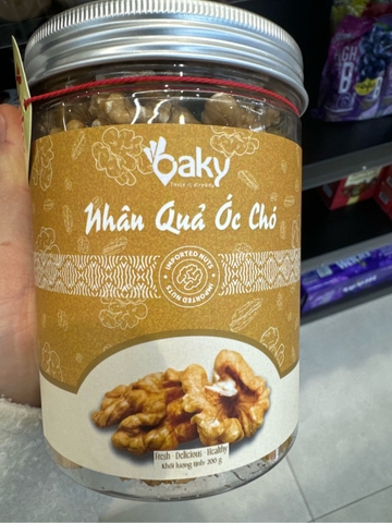 Oaky Hạt Óc Chó Can 250gram