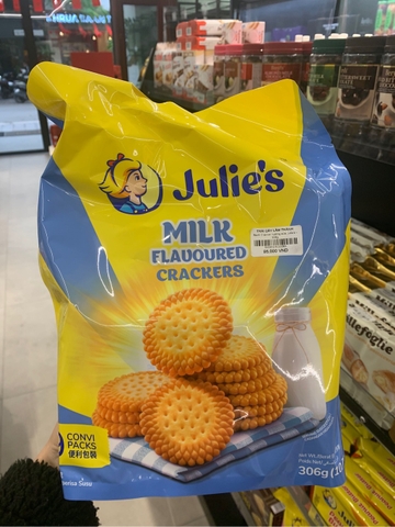 Bánh Cracker hương sữa Julie's - 306g