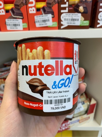 Bánh cacao Nutella & go