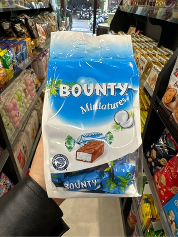 Kẹo sô cô la nhân dừa Bounty Miniatures 220g