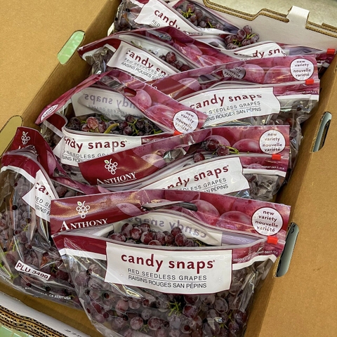 Nho kẹo Candy Snap Mỹ