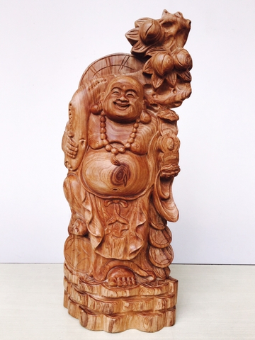 TƯỢNG DI LẶC VÁC CÀNH ĐÀO (M: DL01 - Đã bán)