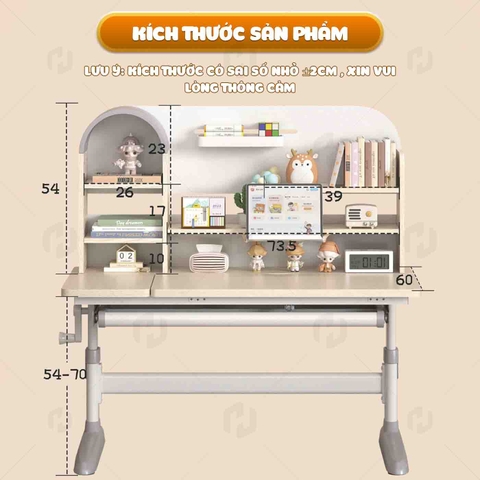Bàn Học Chống Gù Htdkids M100