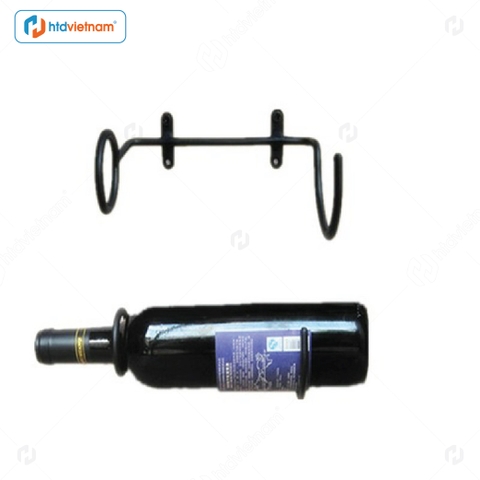 Kệ bày chai rượu dạng gắn tường cho nhà hàng 016 | Kệ rượu trưng bày