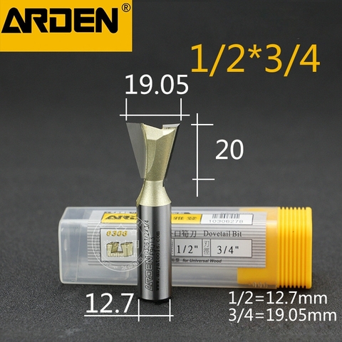Mũi phay tạo rãnh gỗ ARDEN dòng A0306