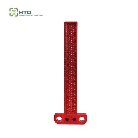 Thước Gỗ Chuyên Nghiệp Thước Hợp Kim Nhôm Định Vị Lỗ Đánh Dấu Thước Kẻ Cho Thợ Mộc Hình Chữ T
