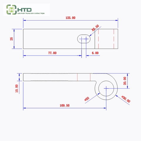 Chữ T dùng cho máy ép, bàn ép máy mộc