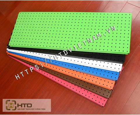 Bộ Giá Kệ Thép Đục Lỗ Cài Móc Treo Phụ Kiện