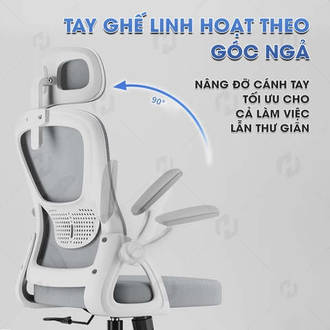 Ghế Xoay Văn Phòng Công Thái Học HTD-588