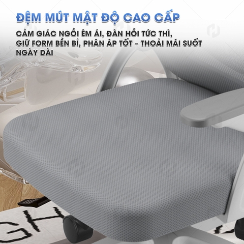 Ghế Xoay Văn Phòng Công Thái Học HTD-588