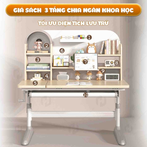 Bàn Học Chống Gù Htdkids M100 - M120