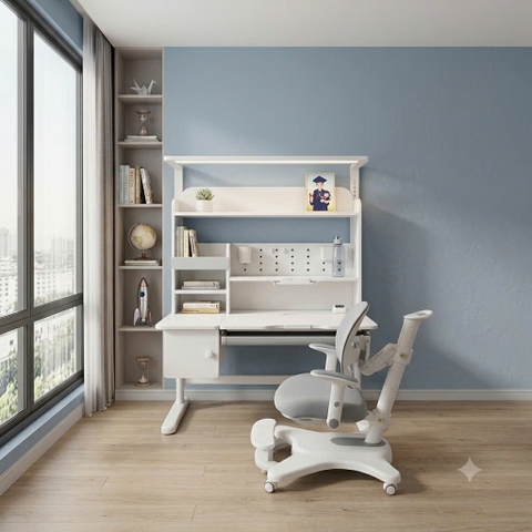 Bộ Bàn Ghế Học Sinh Thông Minh HTDKids LX120 & ZX04